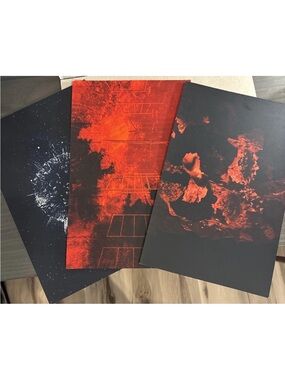 Limited Edition Art Prints by Sigur Ros- Made in Iceland- Set of 3